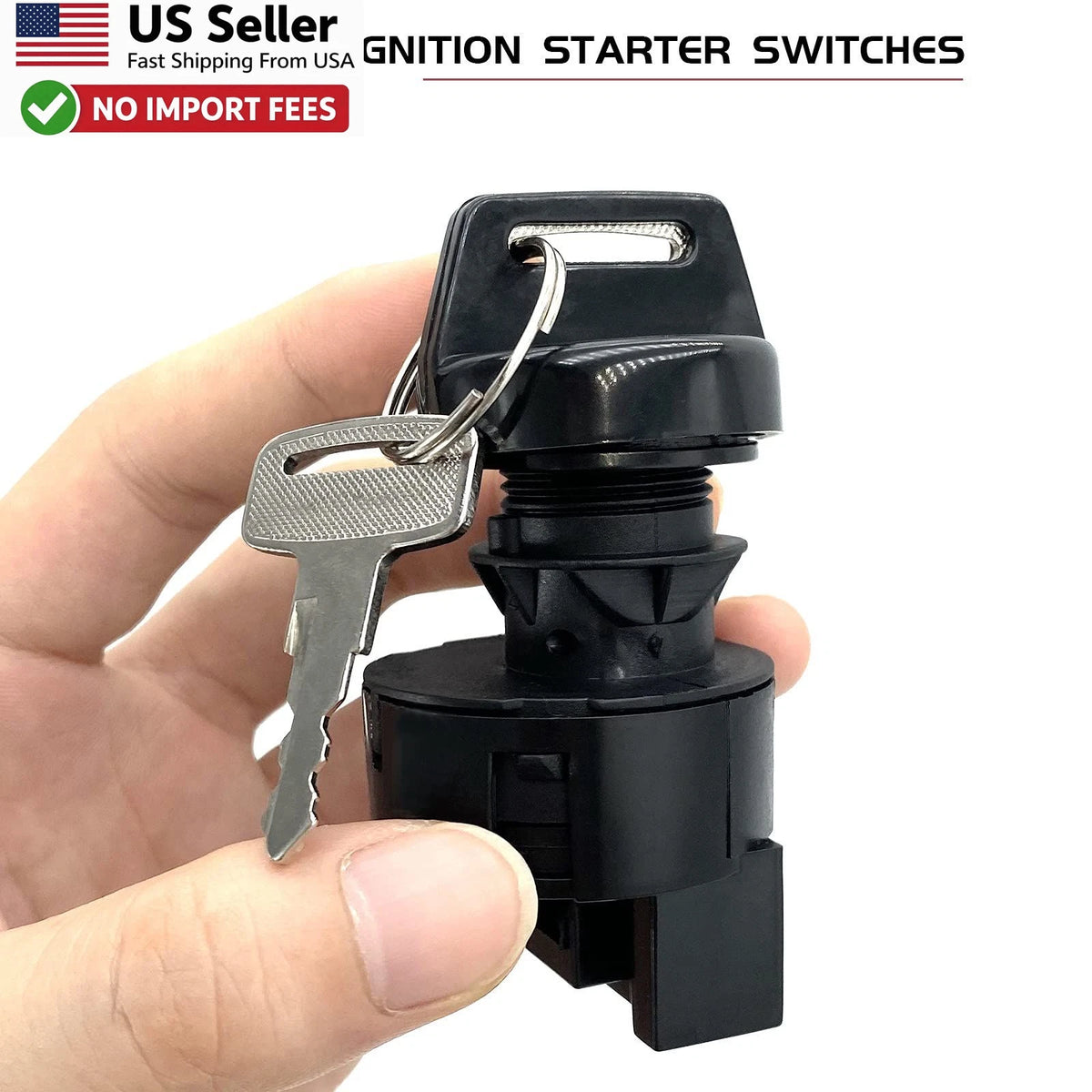 Ignition Switch with Key for Polaris Ranger RZR Sportsman (400–1000)
