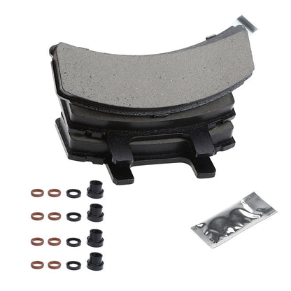 2X Brake Pad Set Front for Chevy Express Van (17983513, 12321448, 18029805)