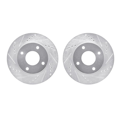 2X Brake Discs Front for Nissan Versa (2009–2011) WGPN1-67075