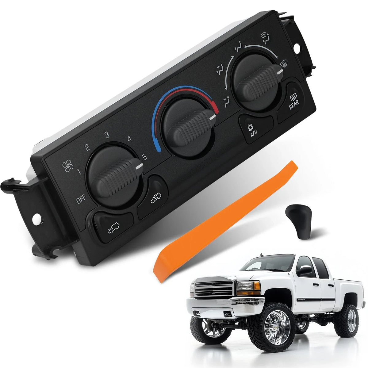 Heater A/C Climate Control Module for Chevy Tahoe Silverado GMC (1999–2002) 15054697