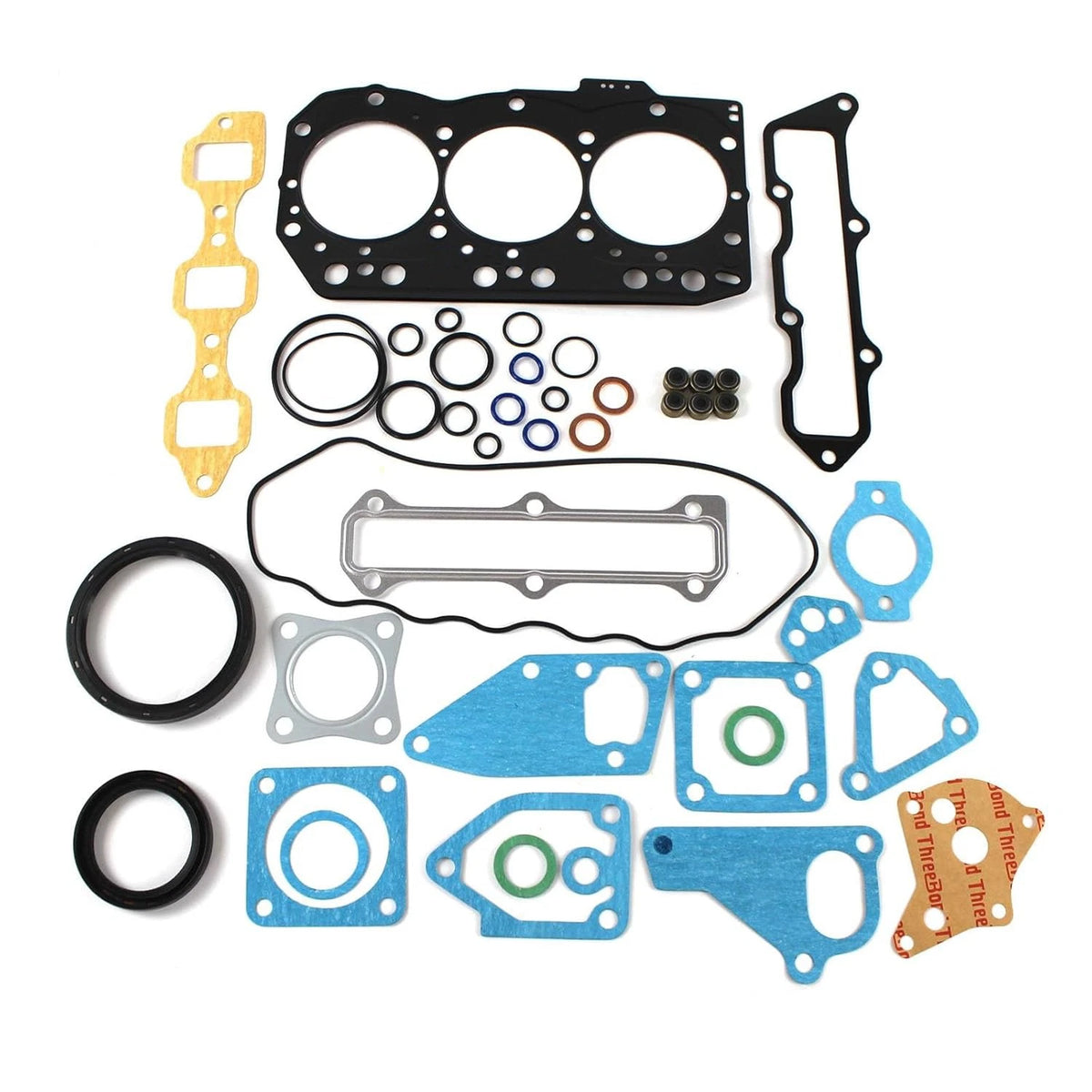 Head Gasket Kit for Yanmar 3TNV82 3TNE82 Komatsu 3D82E (No Years Specified)