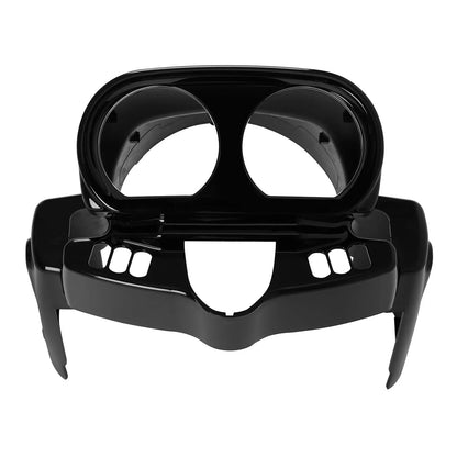 Vivid Black Instrument Housing for Harley Road Glide (2015–2024)