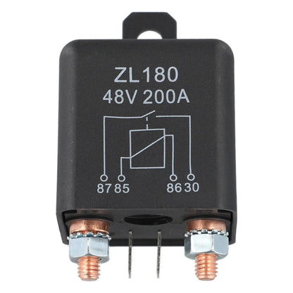 200A Heavy Duty SPST Automotive Relay for Cars (DC 48V)