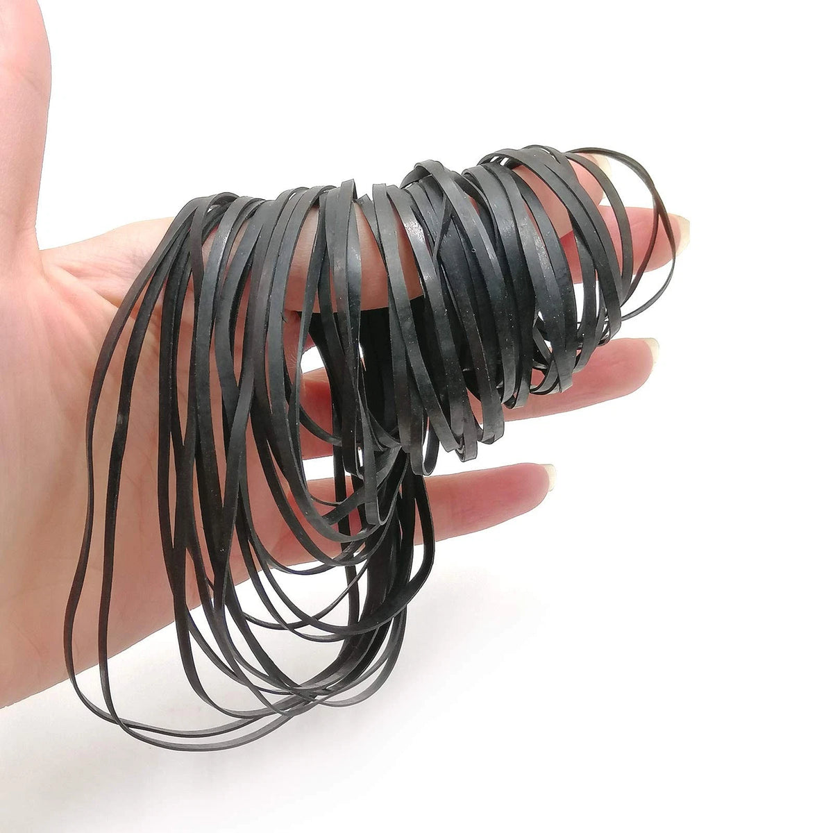 50pcs Flat Rubber Cassette Recorder Drive Belts Repair