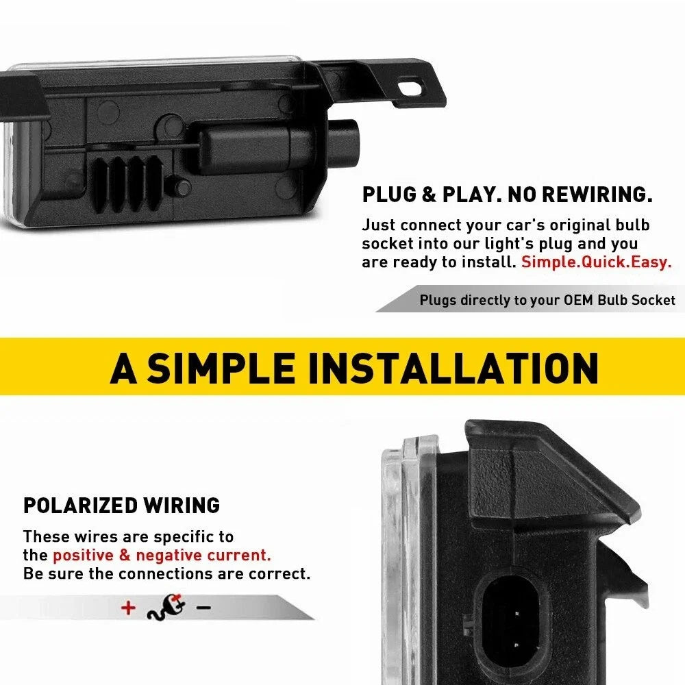 LED Trunk Bed Cargo Lights for GMC Sierra/Chevy Silverado 1500 (2014–2018) EPY