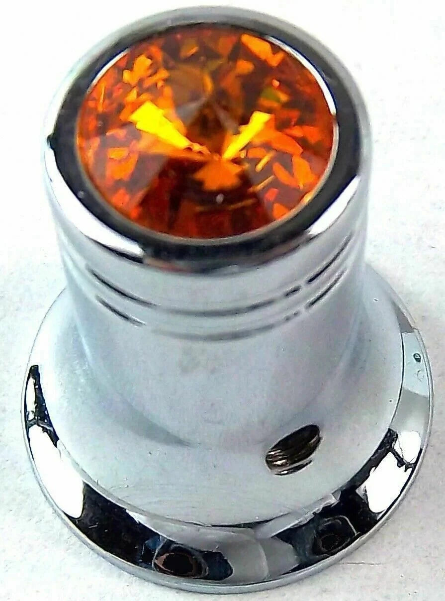 CB Radio Knob for Cobra Channel Selector (UP#21778) Amber Jewel Chrome
