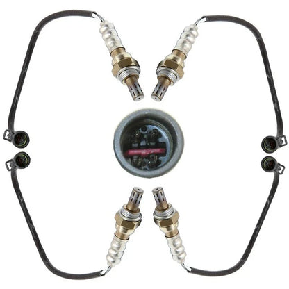 Set of 4 Oxygen O2 Sensors Upstream Downstream for Lincoln Navigator (1998–2008)