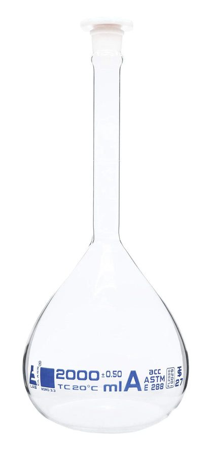 2000ml Volumetric Flask for Laboratory Use (ASTM Class A)