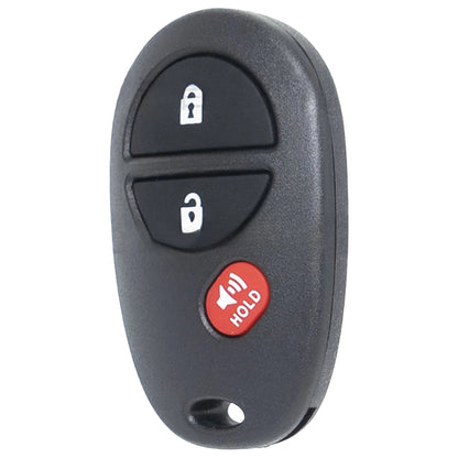 3-Button Key Fob Kit for Toyota Tundra (2011–2017)