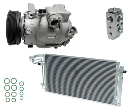 A/C Compressor Kit with Condenser for Hyundai Genesis 5.0L (2012–2016)
