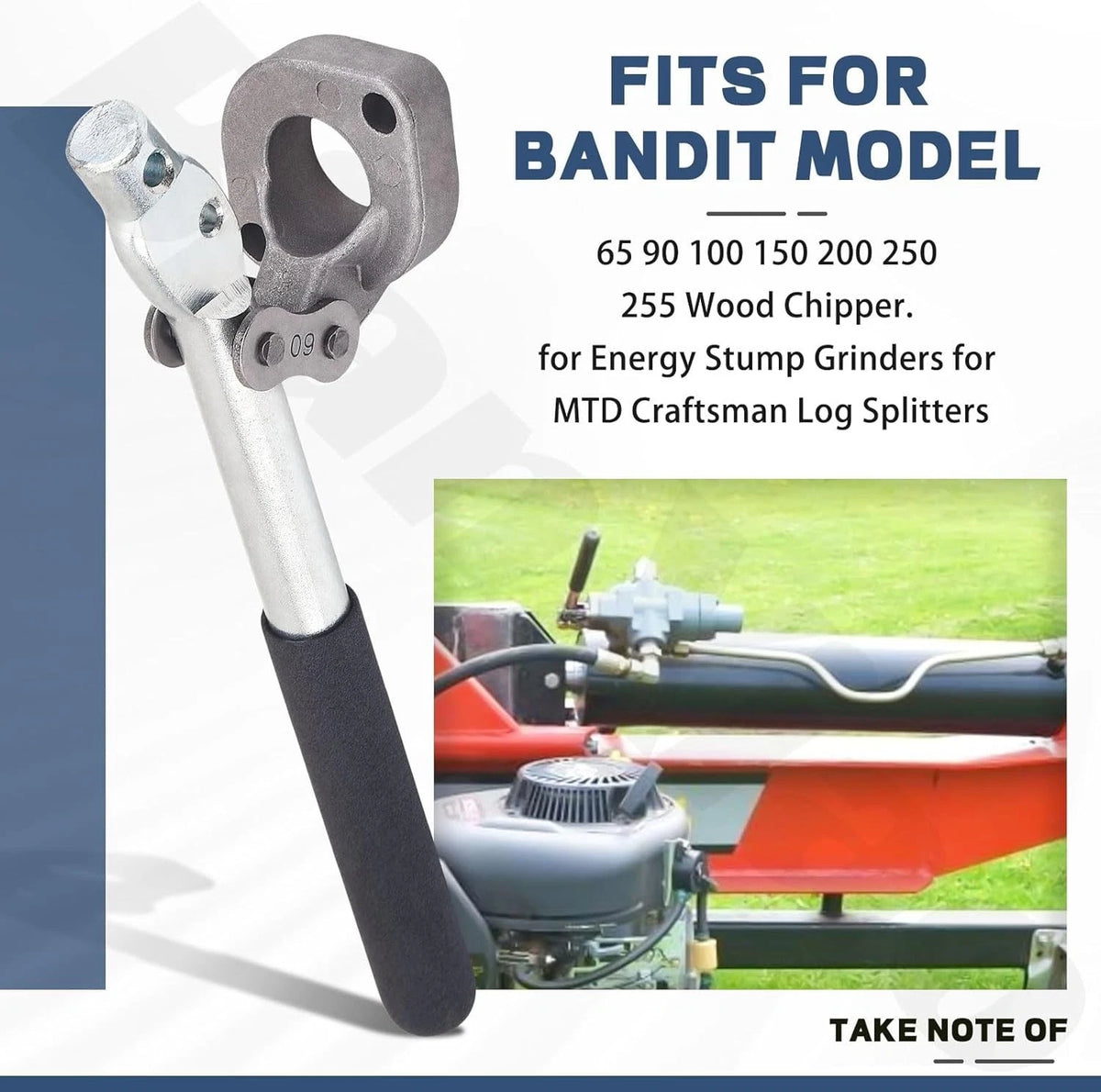 Hydraulic Control Valve Handle & Bracket Kit for Energy Log Splitter