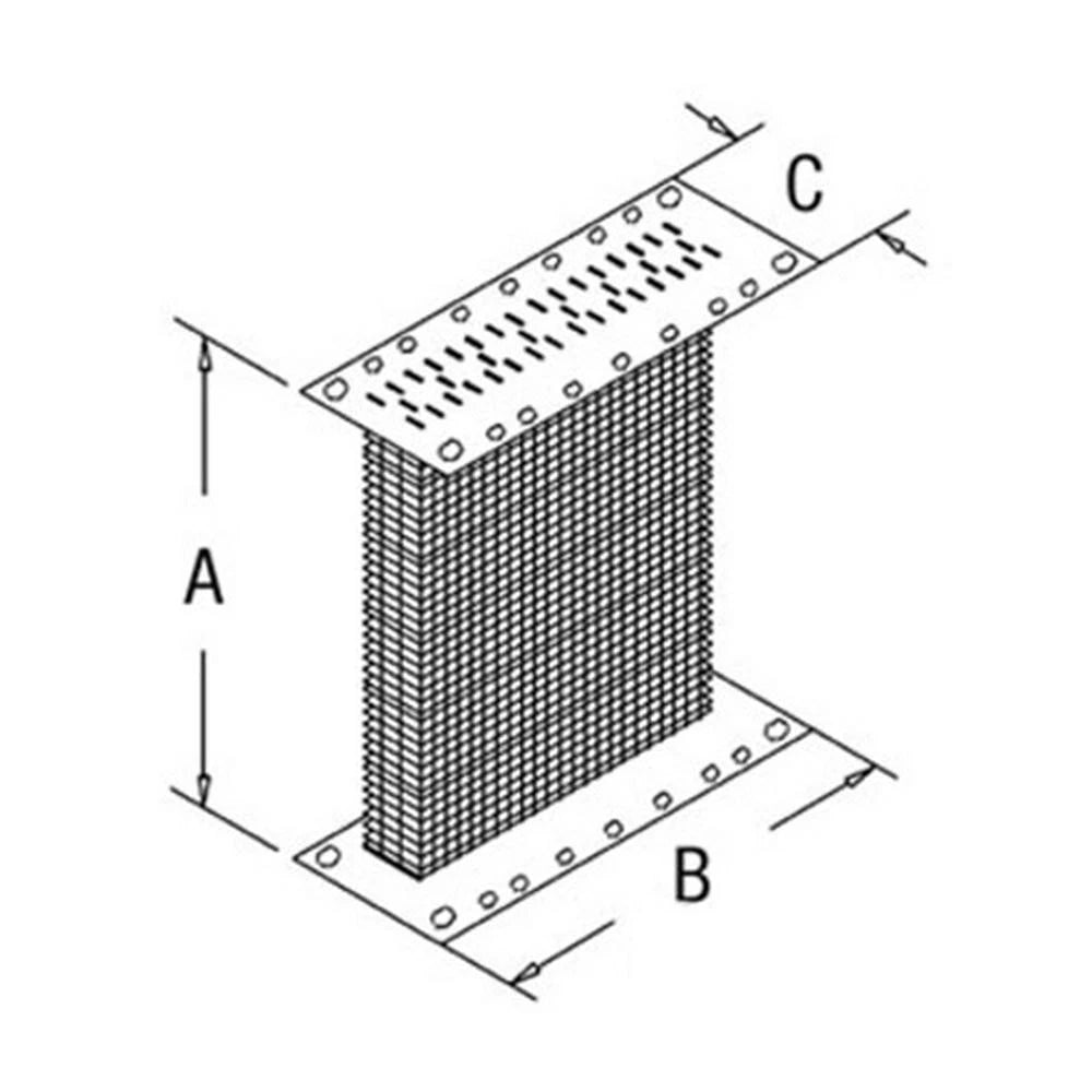 Radiator Core for John Deere Tractor 630 620 60