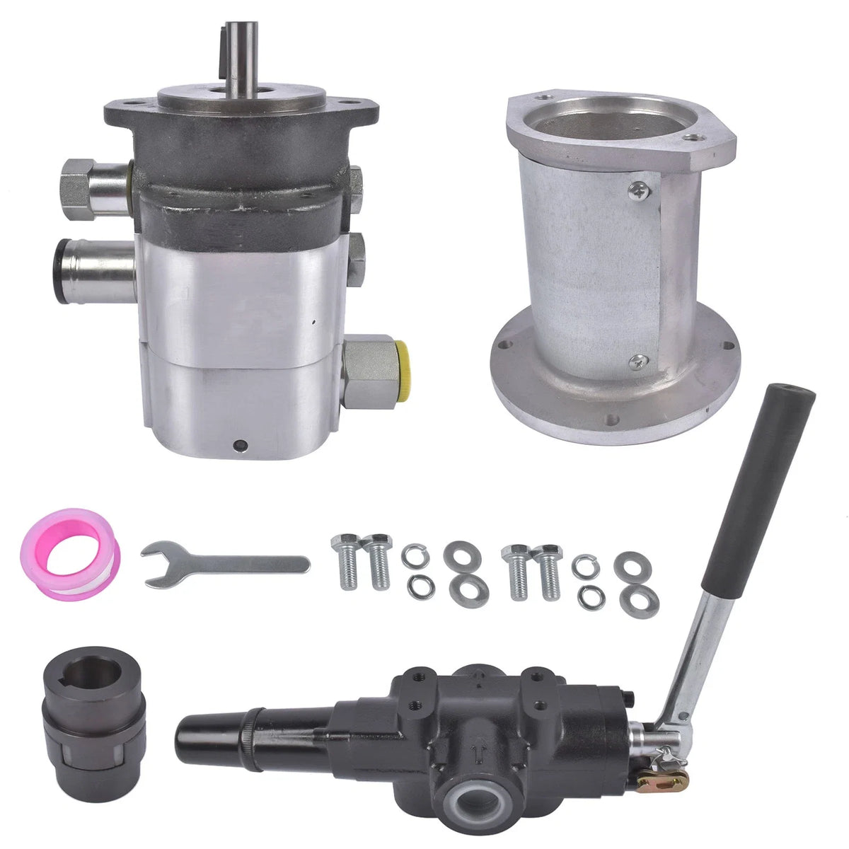 Hydraulic Wood Log Splitter Pump Kit 22GPM 2 Stage 4000PSI (Compatible Models)