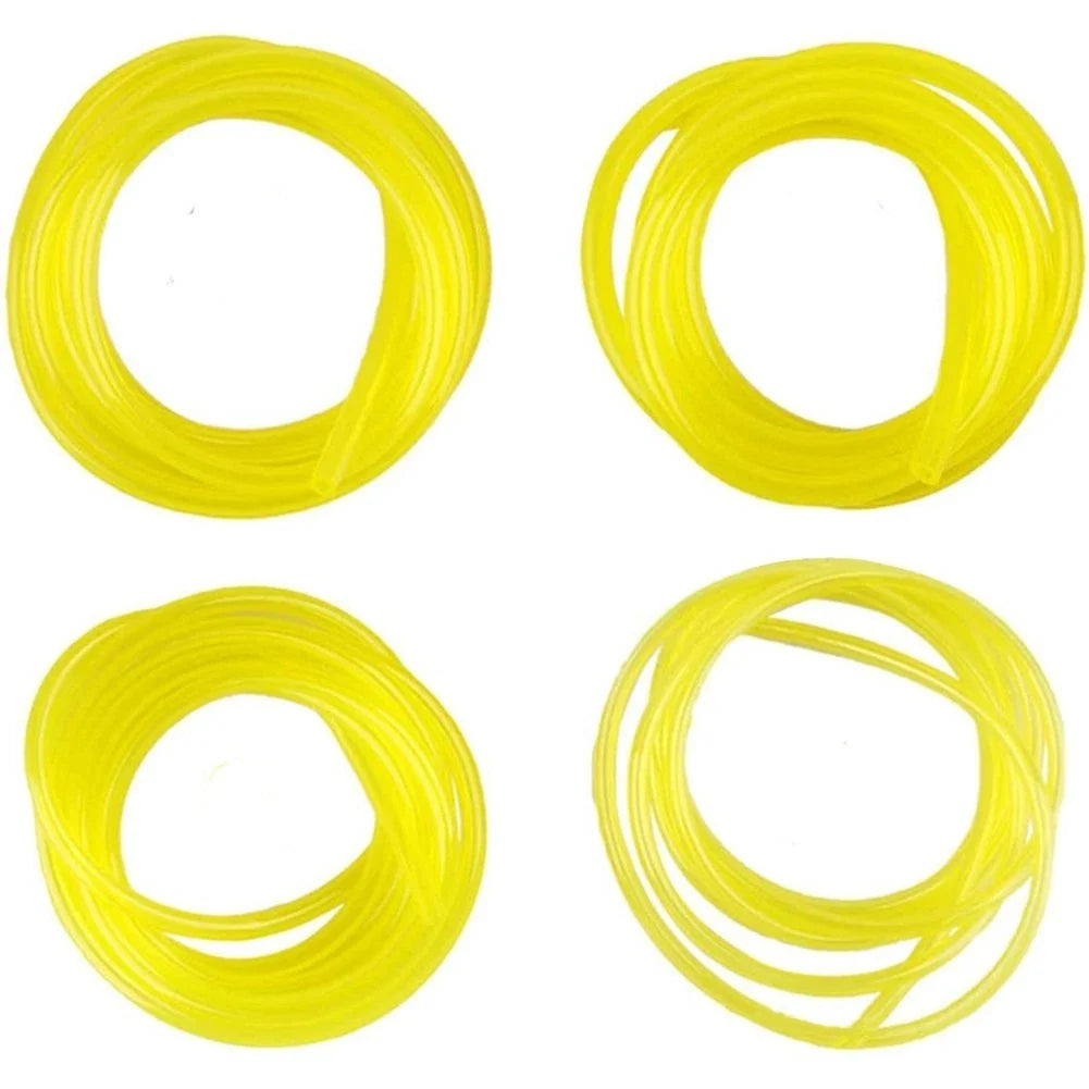Fuel Line Set for Chainsaw Lawn Mower (1 Meter, Yellow Hose)