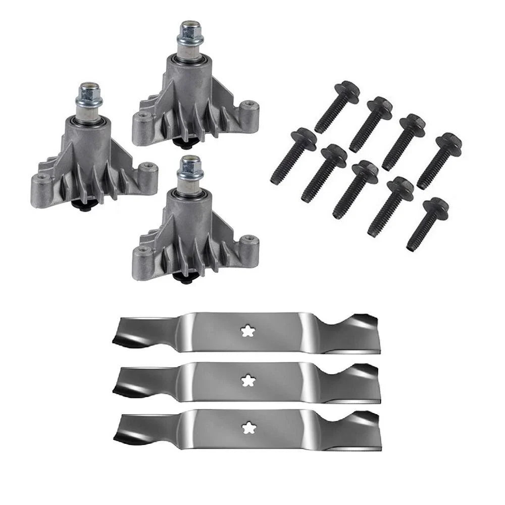 50" Blade Kit with Spindles & Mounting Bolts for AYP (Replaces 137380)