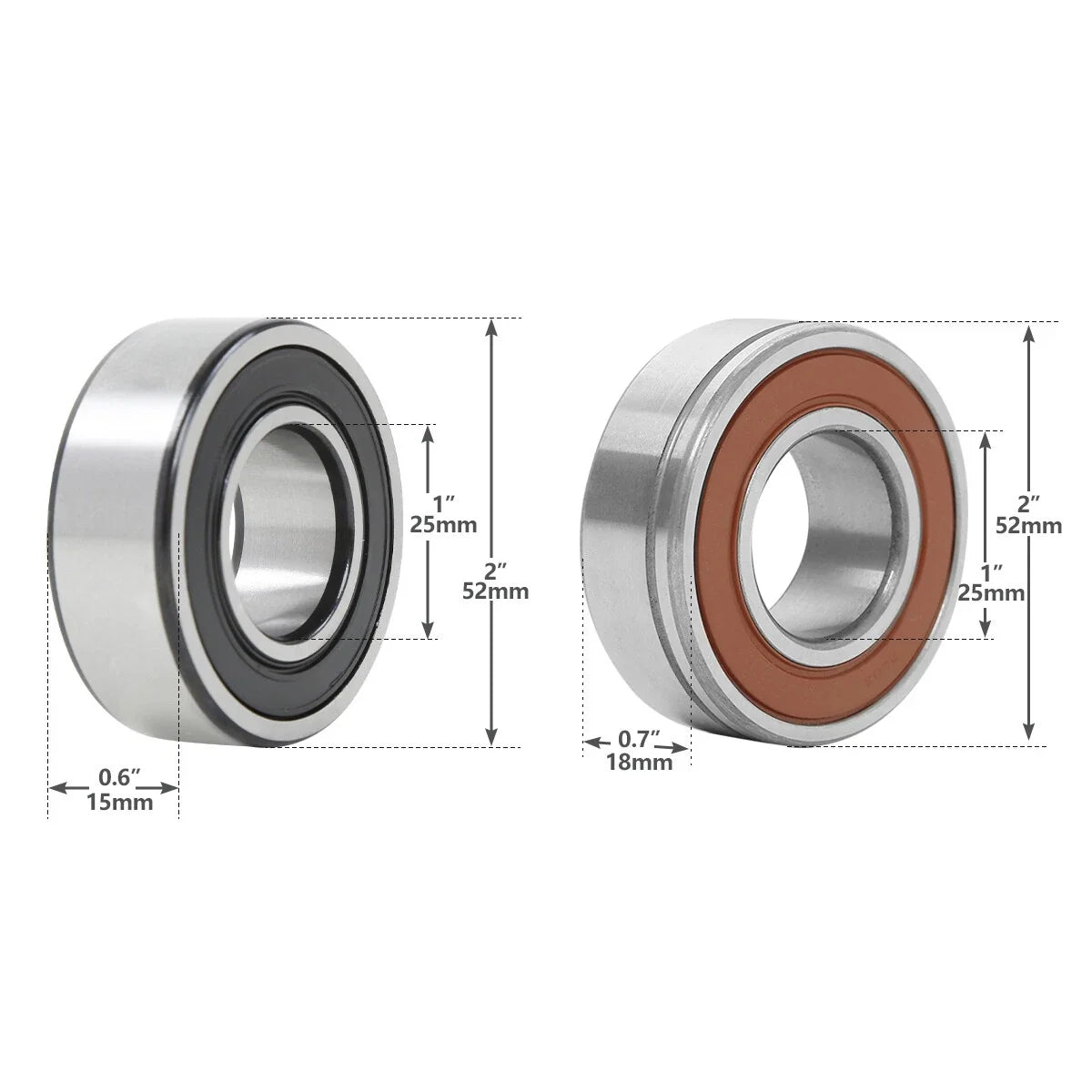 Sealed Ball Bearings for Harley Touring Street Glide (2014–2023)