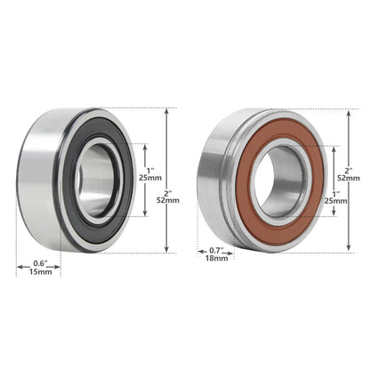 Sealed Ball Bearings for Harley Touring Street Glide (2014–2023)
