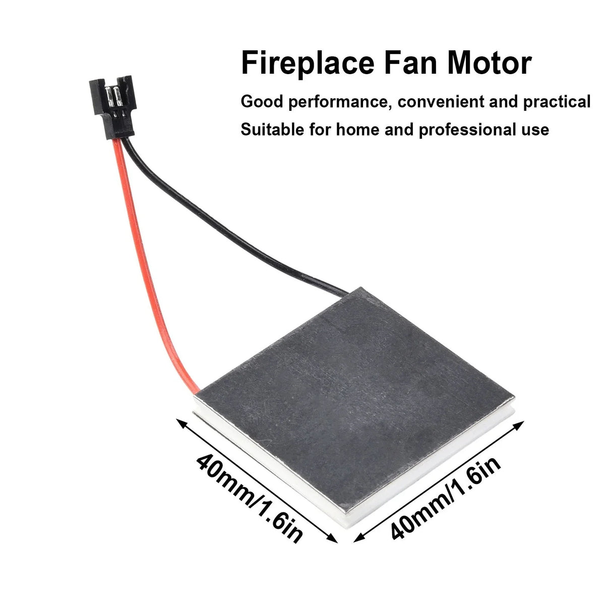 40mm Motor for Fireplace Fan Accessories