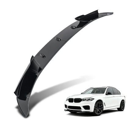 Front Bumper Lip Spoiler for BMW 5 Series F10 M Sport (2011–2016) Gloss Black ABS