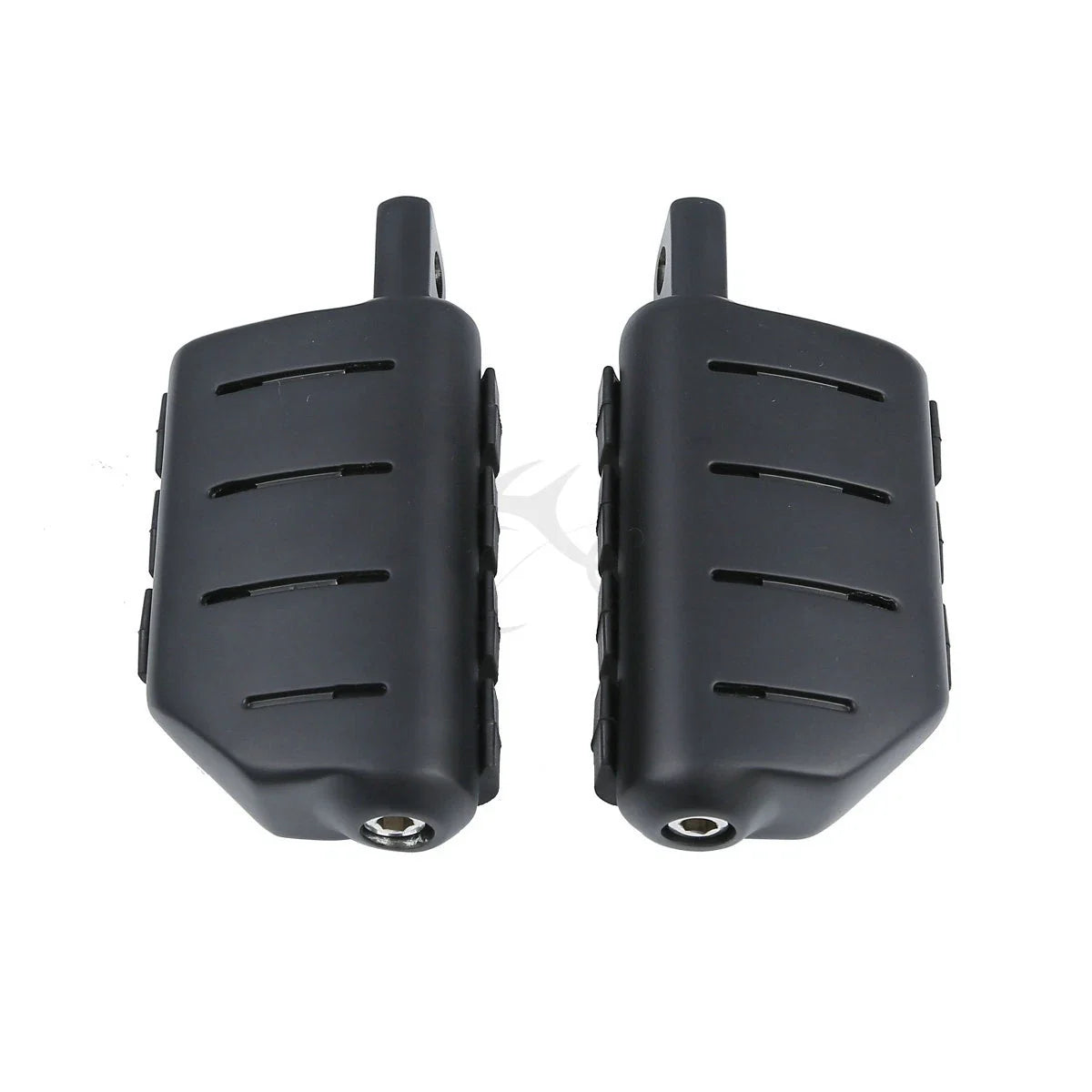 Pair Matte Black Foot Pegs for Harley Sportster XL 1200 883 (2004–2023)
