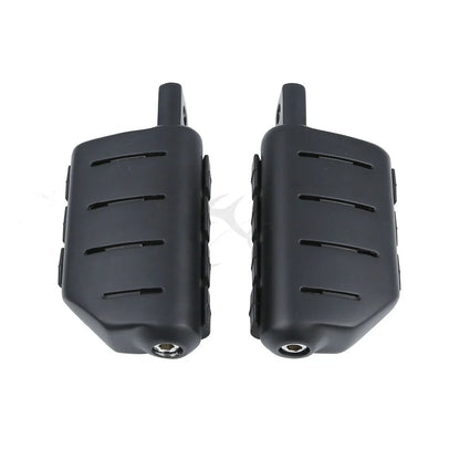 Pair Matte Black Foot Pegs for Harley Sportster XL 1200 883 (2004–2023)