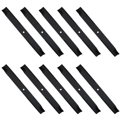 Set of 10 Lawn Mower Blades for Bad Boy (No Part Numbers)