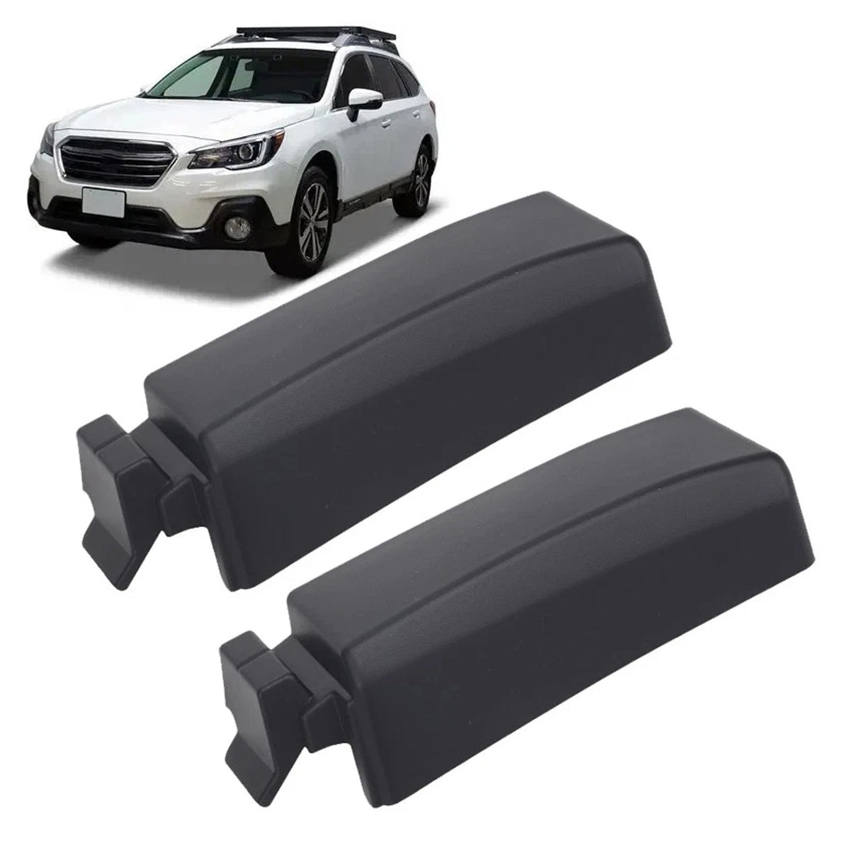 Set of 2 Rear Exterior Side Molding Trim for Subaru Outback (2015–2019) 91112AL58A, 91112AL59A