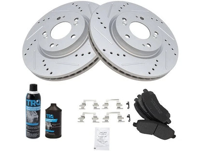 Brake Pad and Rotor Kit for Mitsubishi Outlander Sport (2011–2021) 12616DRJT