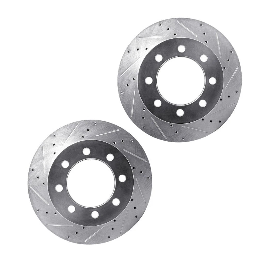 Drilled and Slotted Rotors for Dodge Ram 2500/Ram 3500 (2003–2008) ALX-PAU-DF-7002-40061-CLA1