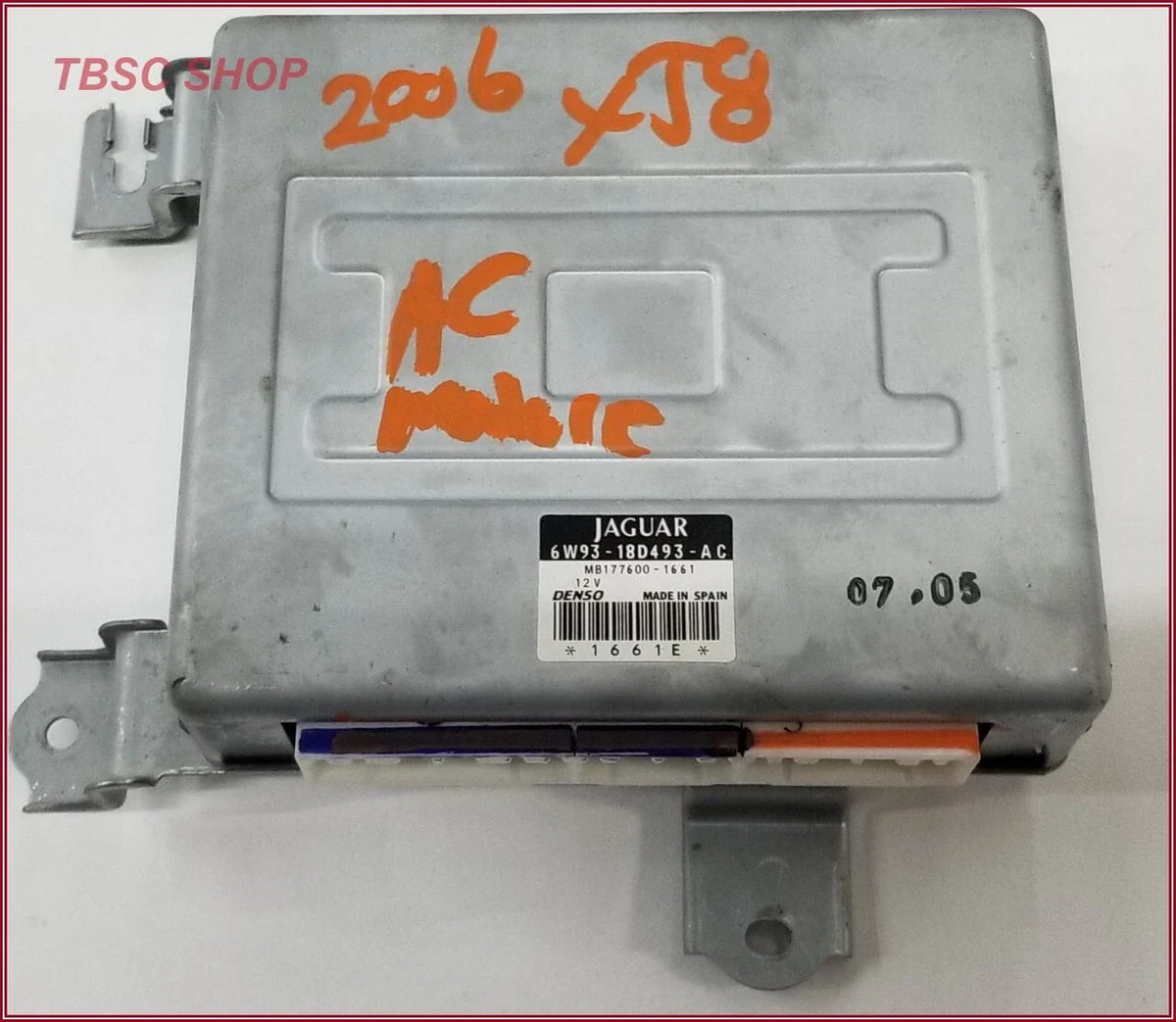 A/C Air Conditioner Computer Module 6W93-18D493-A for Jaguar XJ8 XJR (2004–2007)