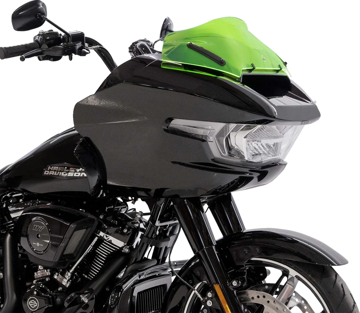 Klock Werks 8" Kolor Flare Sport Windshield for Motorcycle (KWW-01-0753)