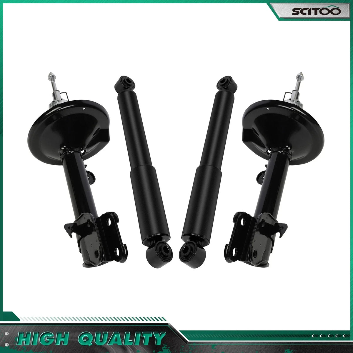 Set of 4 Shocks Struts for Acura MDX (2001–2002) Honda Pilot (2003–2005)