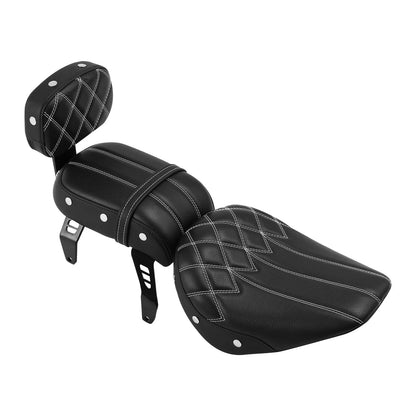 Driver & Passenger Seat Pad for Indian Scout Bobber (2018–2023)