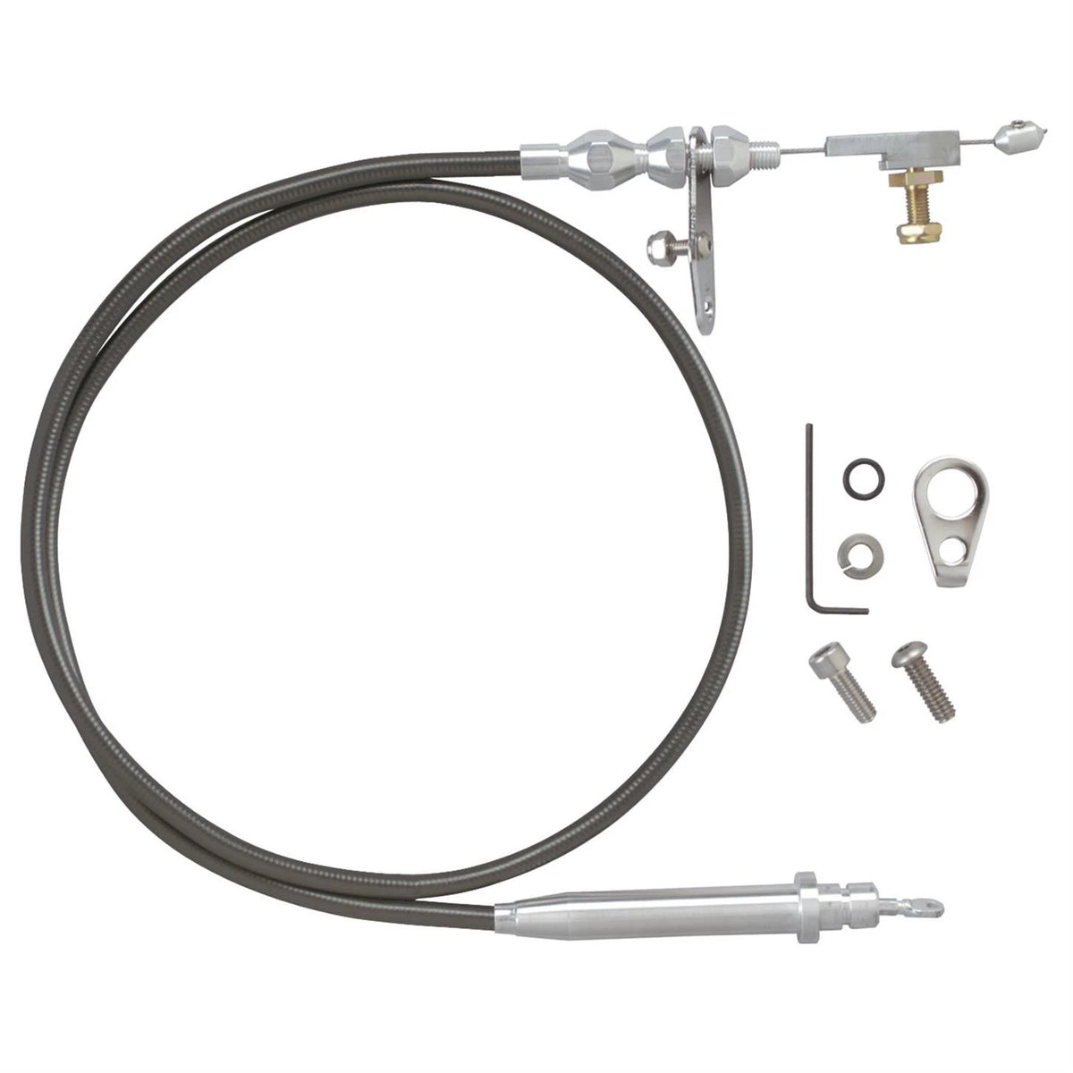 Lokar Kickdown Kit for TH350 (KD-2350HTBLACK) Black Housing