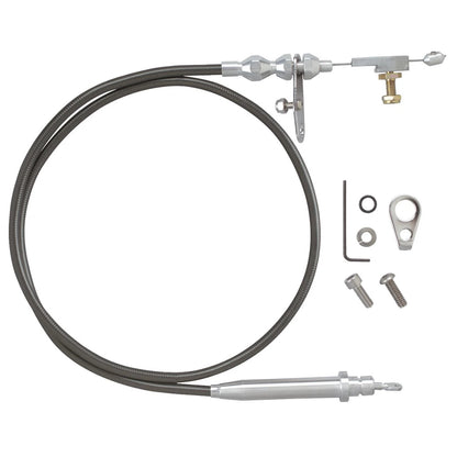 Lokar Kickdown Kit for TH350 (KD-2350HTBLACK) Black Housing