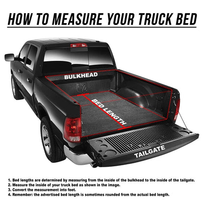 Vinyl Soft Roll Up Tonneau Cover for Chevy S10 GMC S15 (1982–1993)