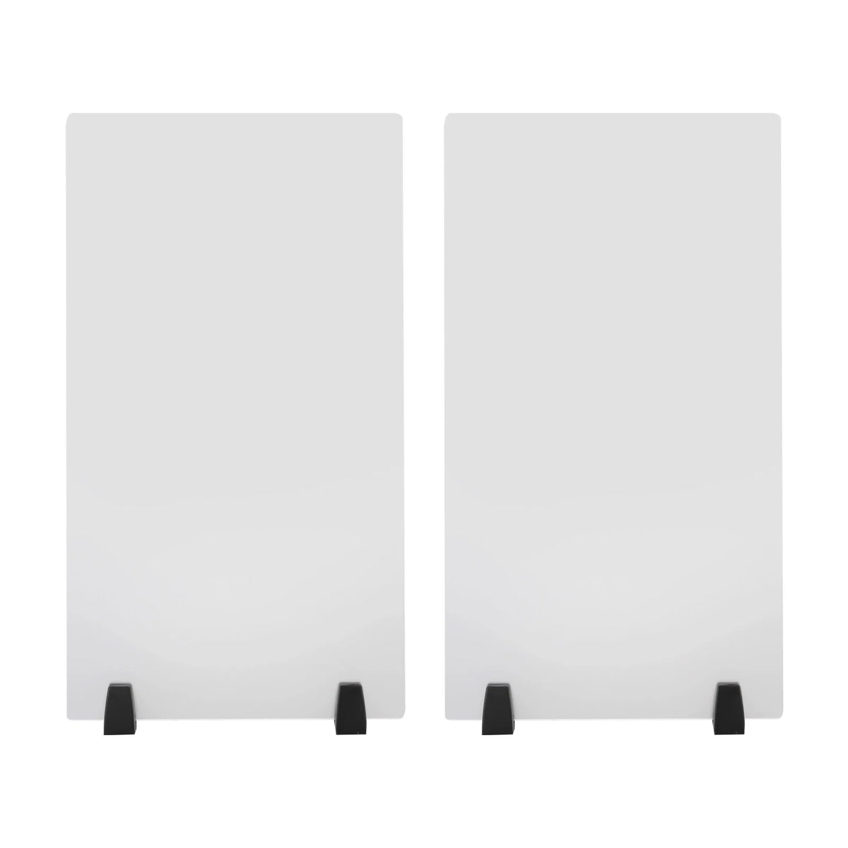 30 x 18 in Clamp-on Desk Privacy Panels for Office Partitions