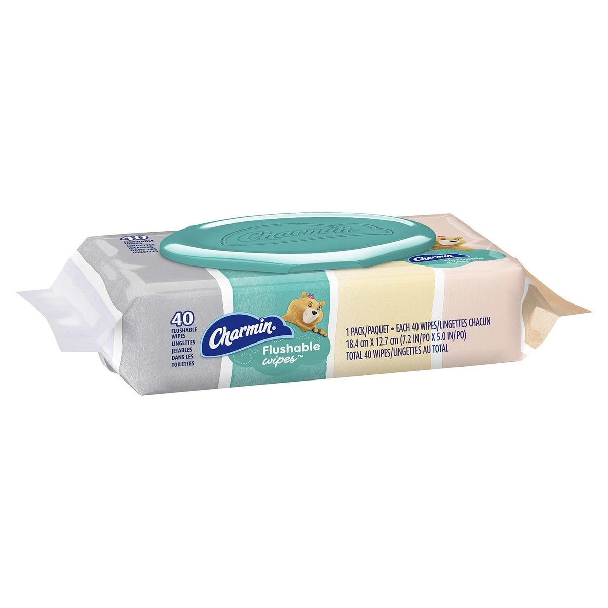 40 Count Charmin Flushable Wipes for All Models (2010–2023)