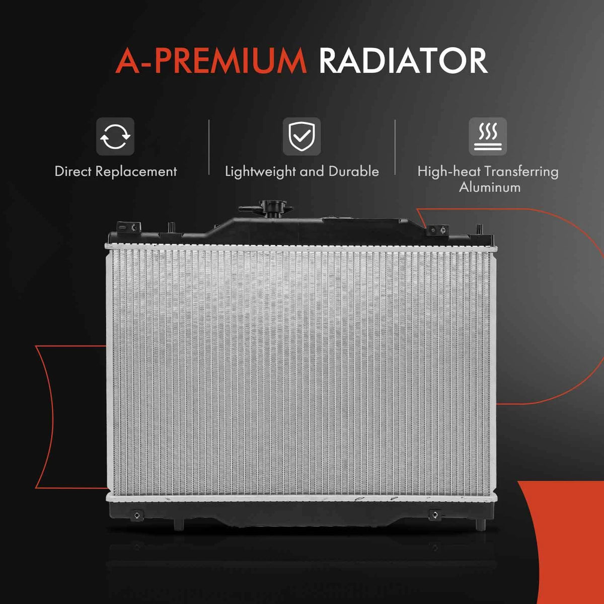 A-Premium Aluminum Radiator for Mazda CX-3 (2016–2021) PEHN15200, PEHH15200, 13585, CU13585