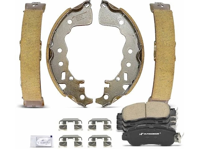 Brake Pad and Shoe Kit for Nissan Versa (2020–2021) 37851RWTP