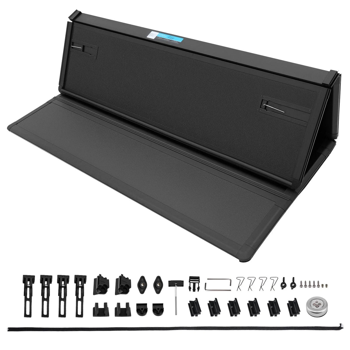5.5ft 4-Fold Bed Tonneau Cover for Toyota Tundra (2007–2026) FRP Hard, LED