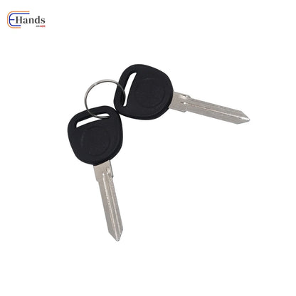 2X Ignition Logo Key Uncut Blade Blank for GM Chevy Truck Van (B102-P)