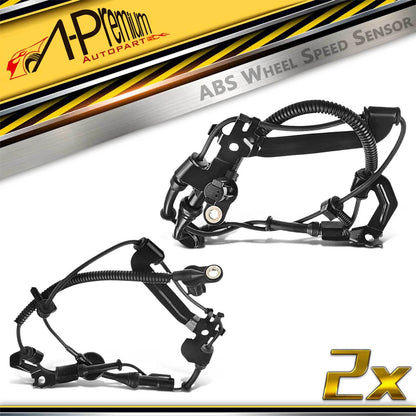 2X Front ABS Wheel Speed Sensor for Ford Escape Mazda Tribute Mercury (2001–2012) - 19236236, 970075, EC024373XC, YL8Z2C205AB