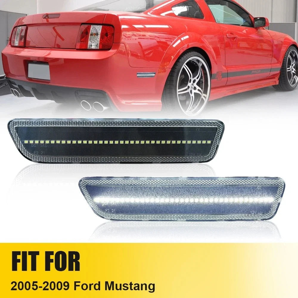 LED Rear Bumper Reflector Side Marker Light for Ford Mustang (2005–2009) EPY