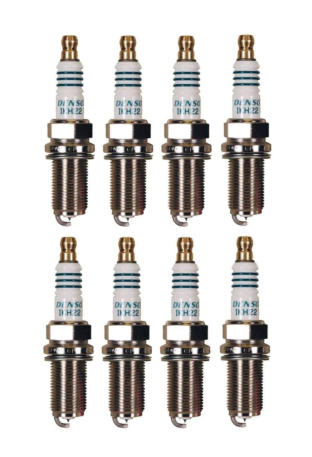 Set of 8 Iridium Spark Plugs Denso 5345 for Audi Mitsubishi Porsche 911 Subaru