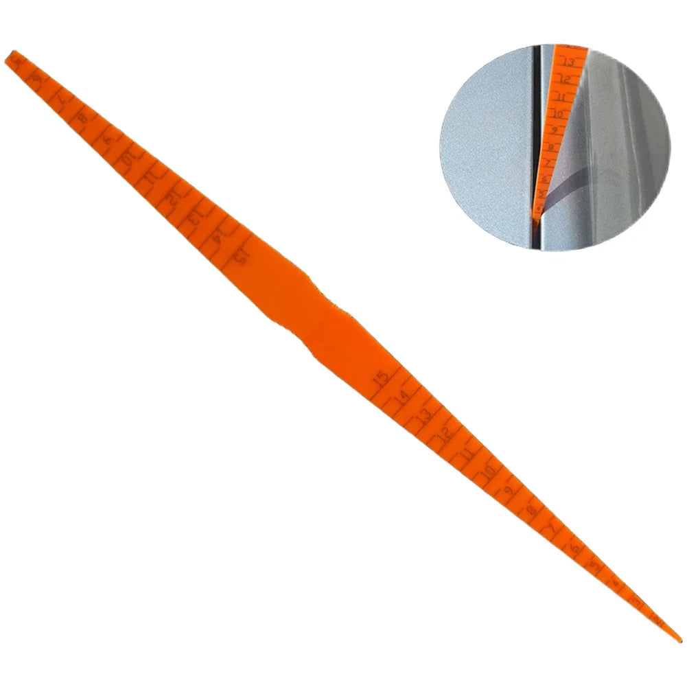 Hood Body Panel Gap Measuring Tool for Car (Clear Scale Markings)