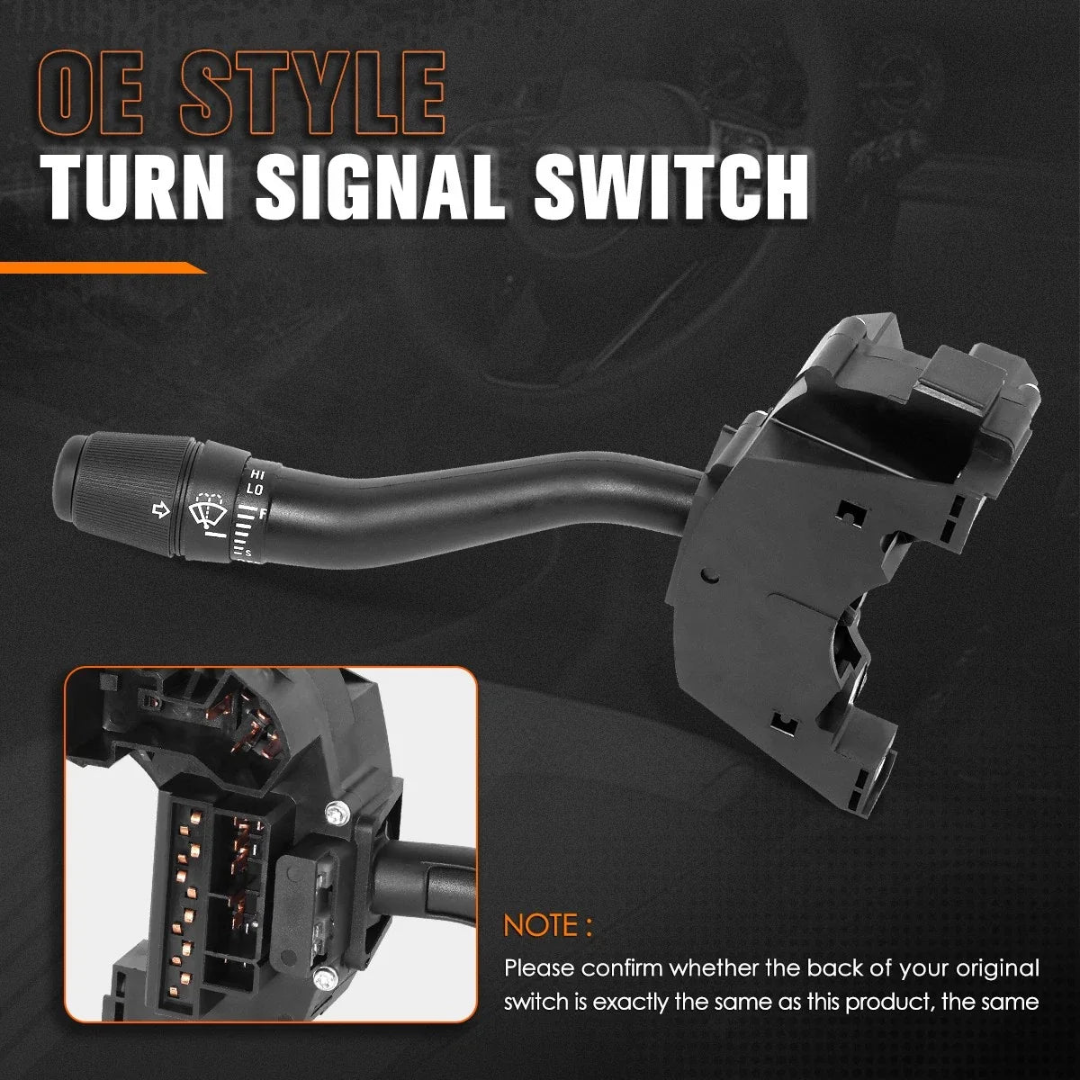 Turn Signal Hazard Light Wiper Switch for Ford Explorer/Villager/Quest (1993–2001)