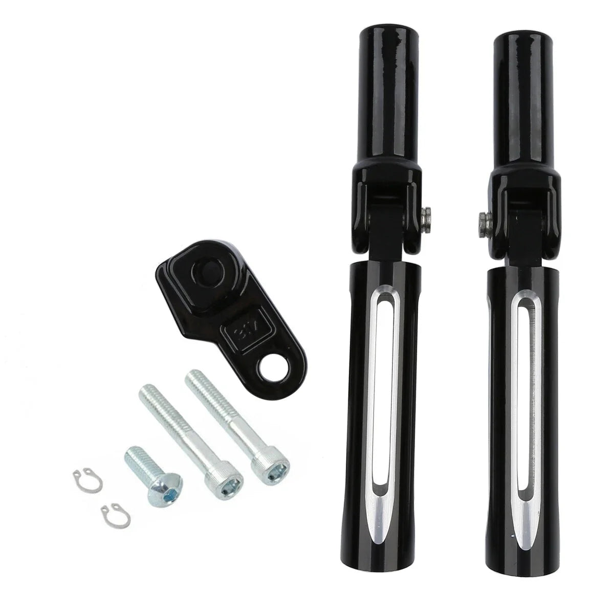 Rear Footpeg Pegs Mount for Harley Softail FLS/FLSS (2012–2017) FLSTSB (2008–2011)
