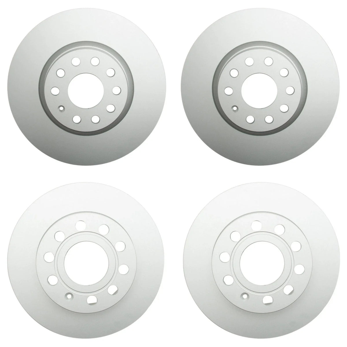 Hella Brake Rotors Kit 312mm Vented & 256mm Solid for A3 Jetta (FWD)
