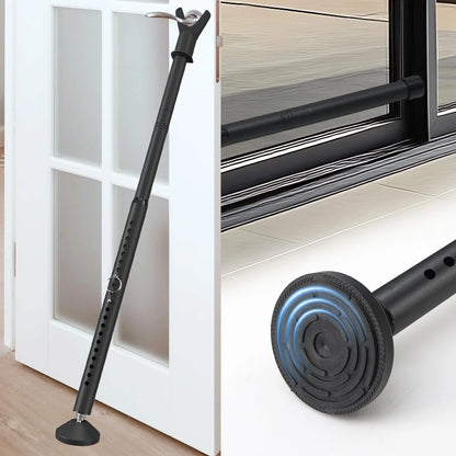 Door Stoppers Security Bar for Apartment Patio Sliding